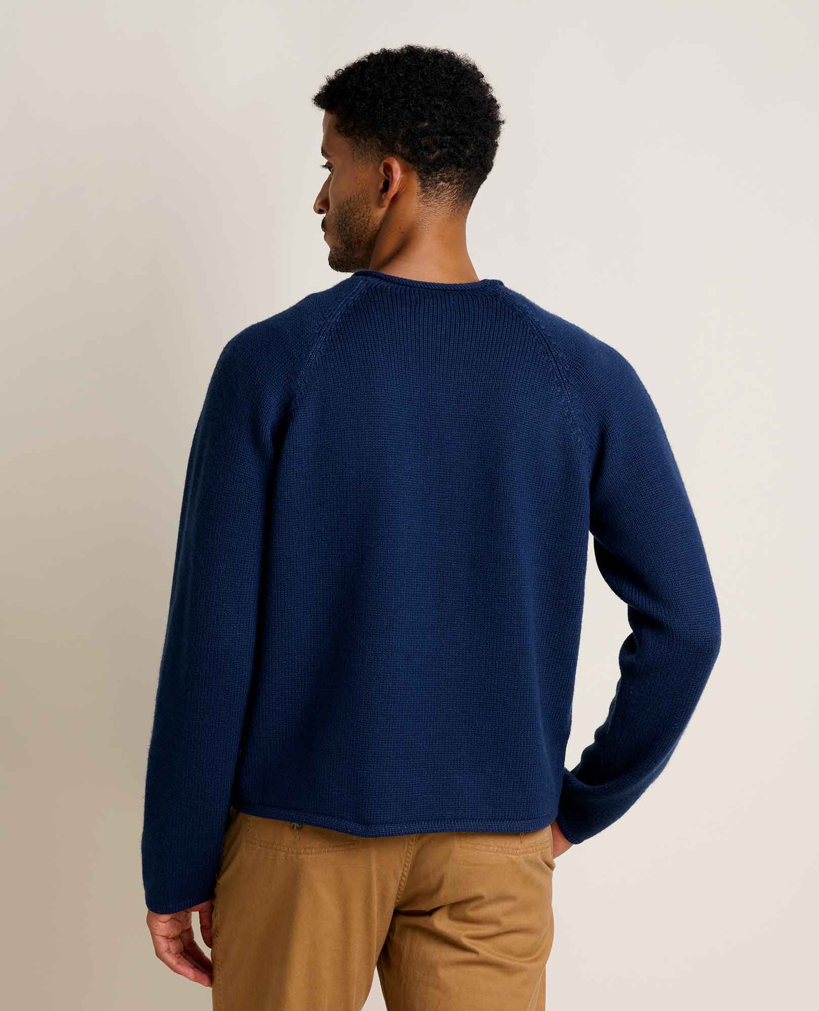 Men’s Sweater, Rollneck Itch Free Knit