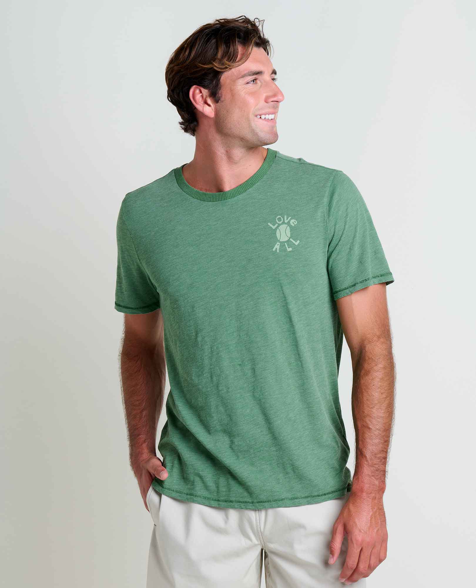 Men’s Soft Jersey Crew T-Shirt, Moisture-Wicking