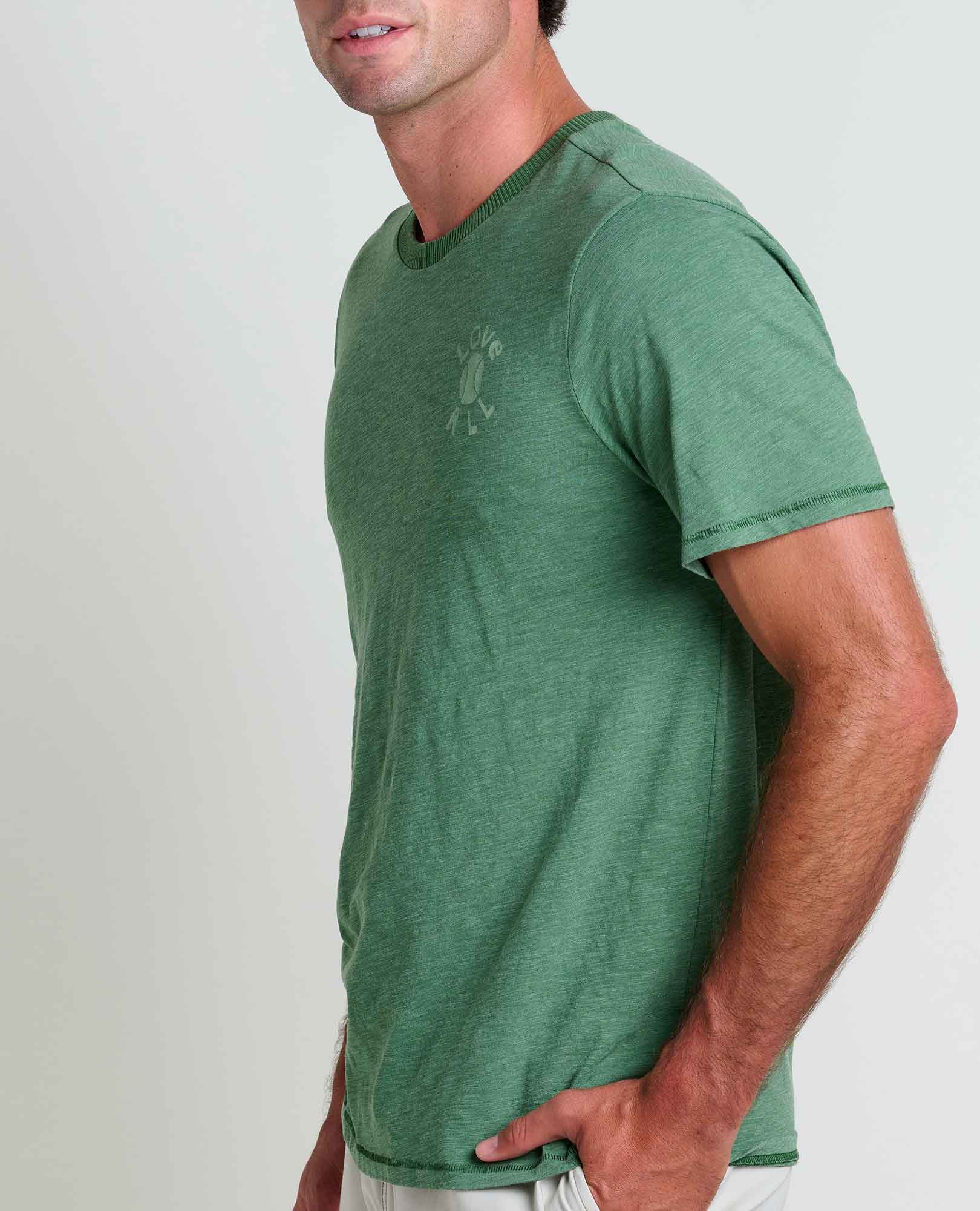 Men’s Soft Jersey Crew T-Shirt, Moisture-Wicking