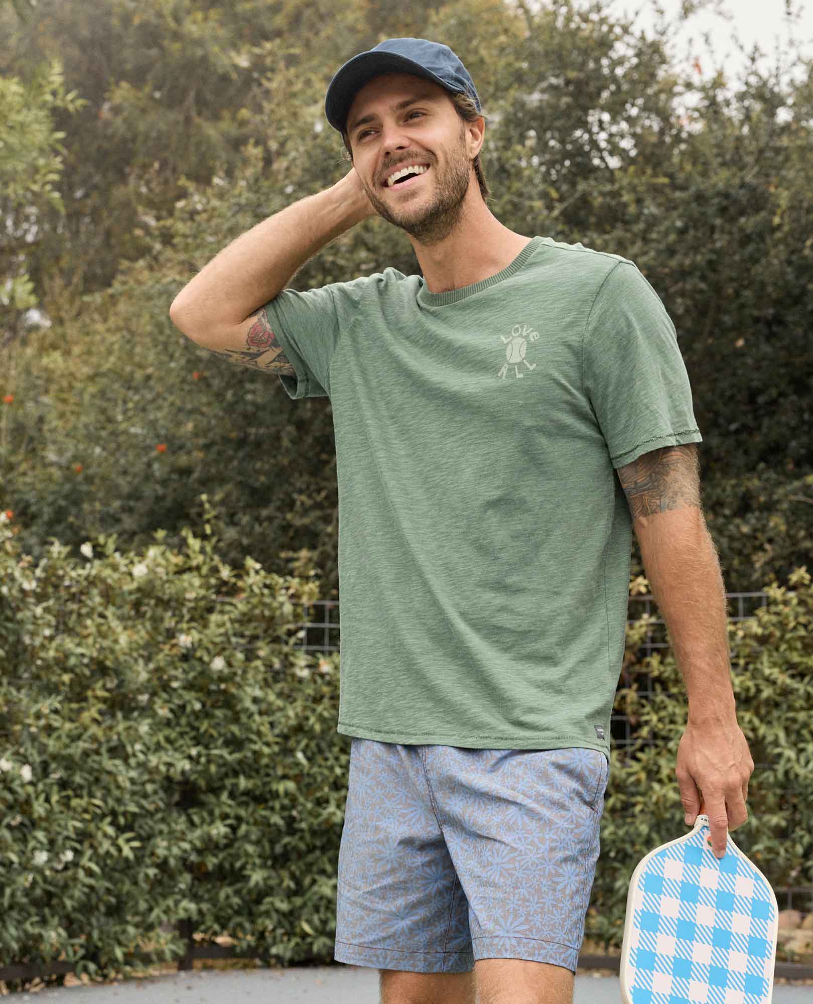 Men’s Soft Jersey Crew T-Shirt, Moisture-Wicking