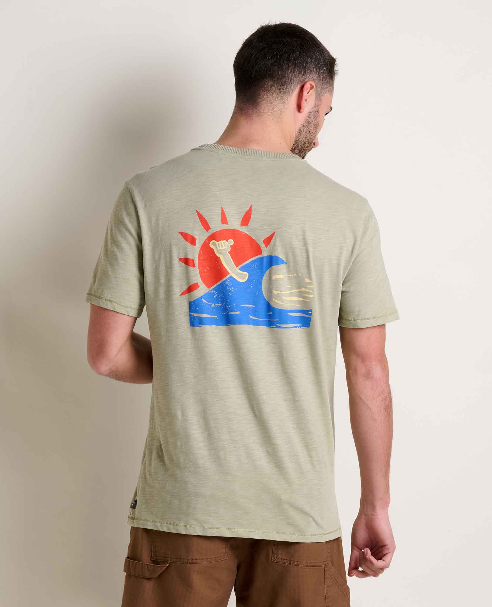 Men’s Soft Jersey Crew T-Shirt, Breathable Comfort