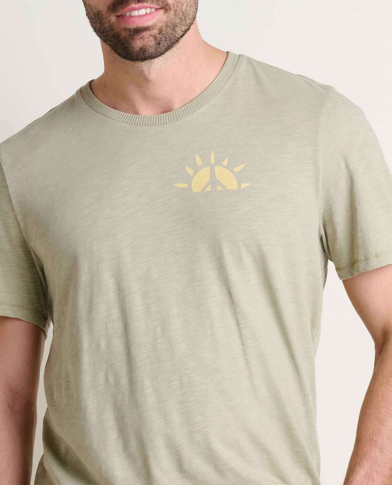 Men’s Soft Jersey Crew T-Shirt, Breathable Comfort