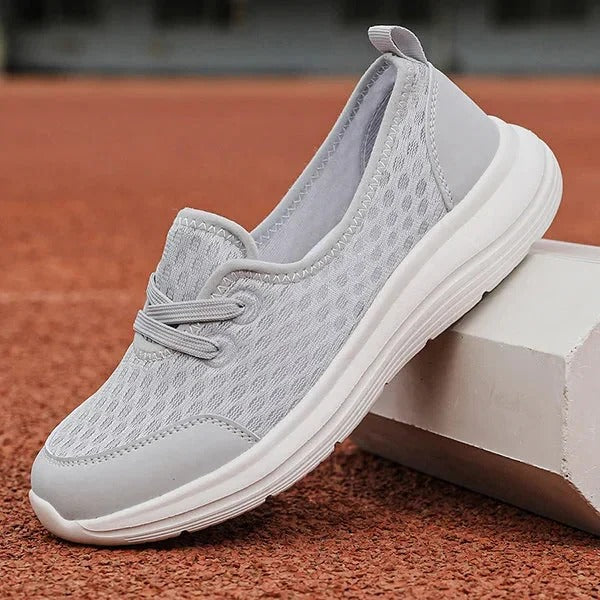 Women's Orthopedic Walking Shoes with Memory Foam Cushioning and Mesh Breathability