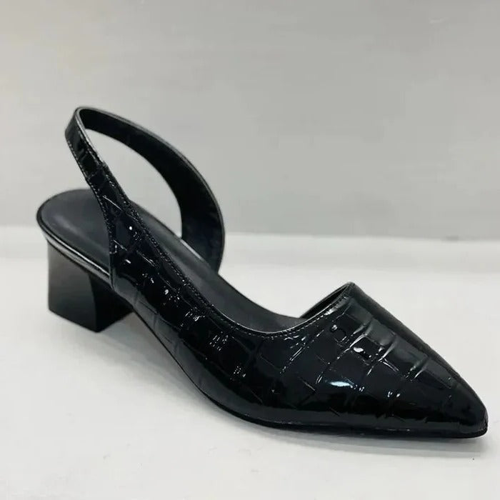 Women's Dress Pumps with Contoured Arch Support and Cushioned Insole