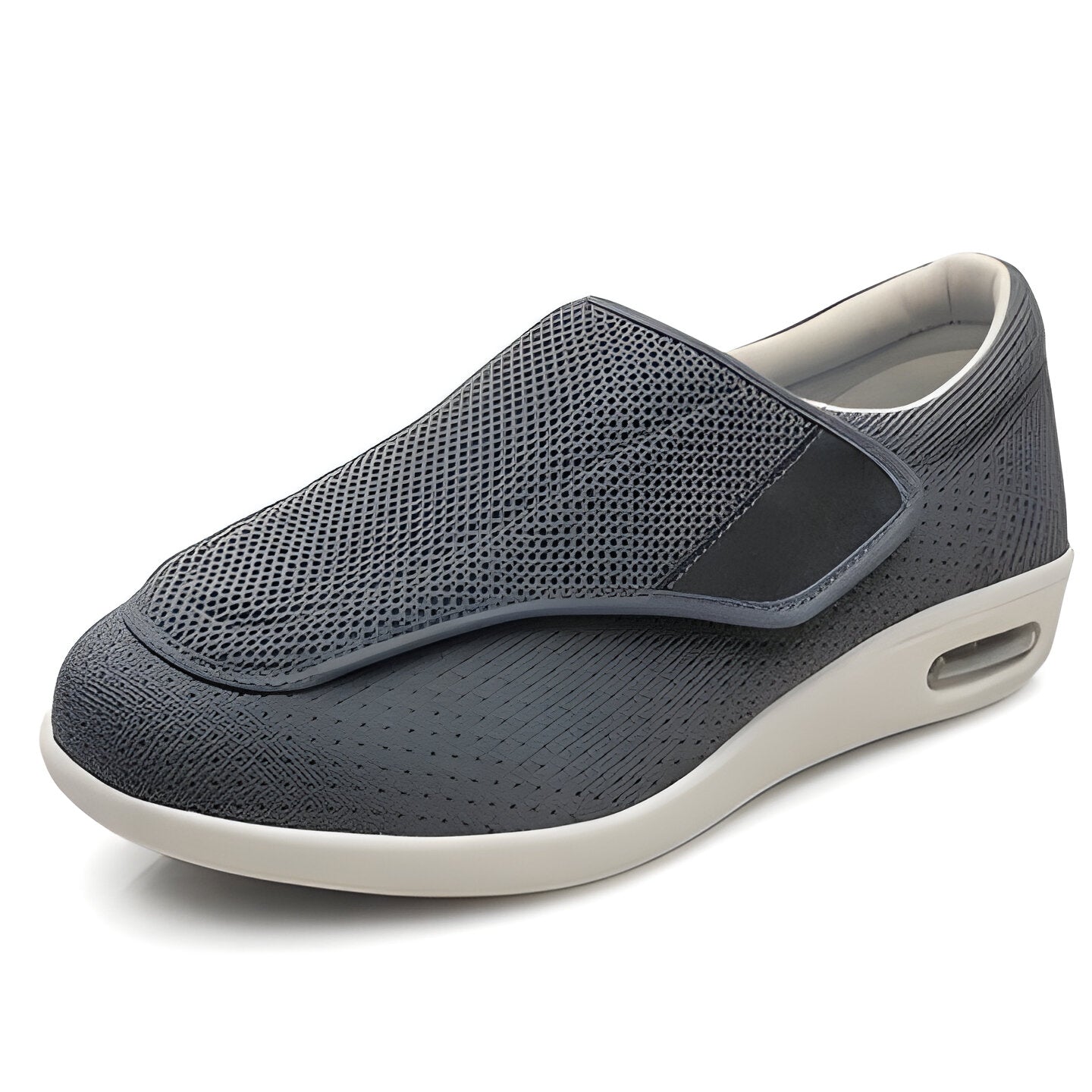 Spacious Comfort Shoes with Memory Foam Insole and Mesh Upper for Swollen Feet