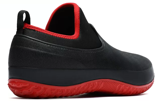 Slip-On Work Shoes with Waterproof Upper and Traction Outsole