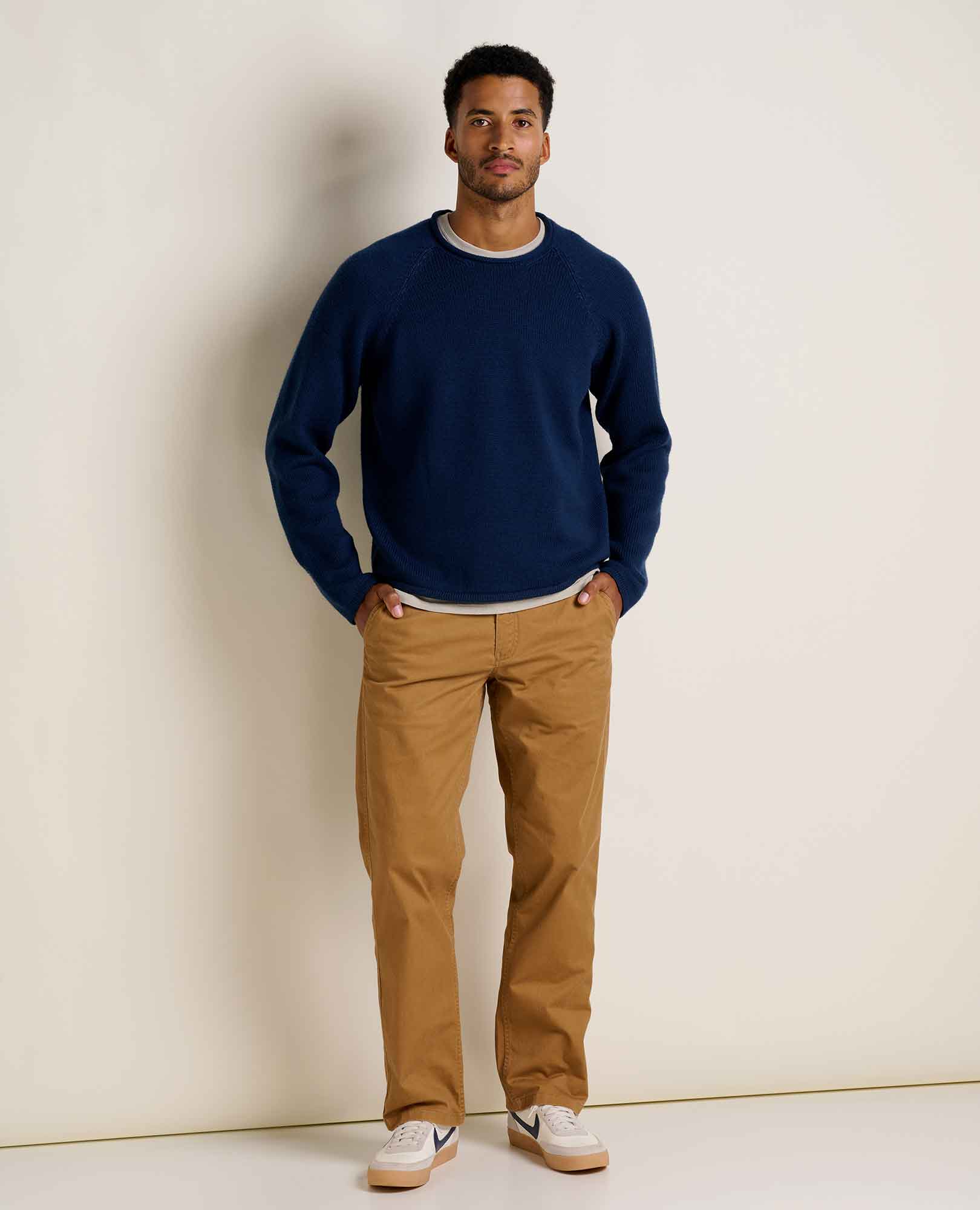 Men’s Sweater, Rollneck Itch Free Knit