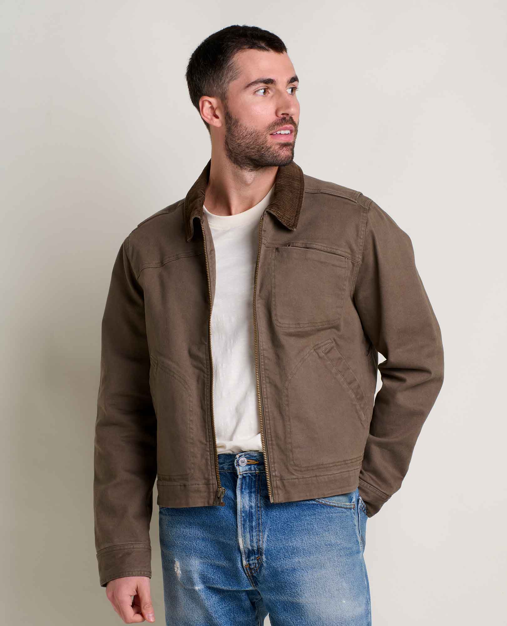 Men’s Trucker Jacket, Flannel Lined Workwear