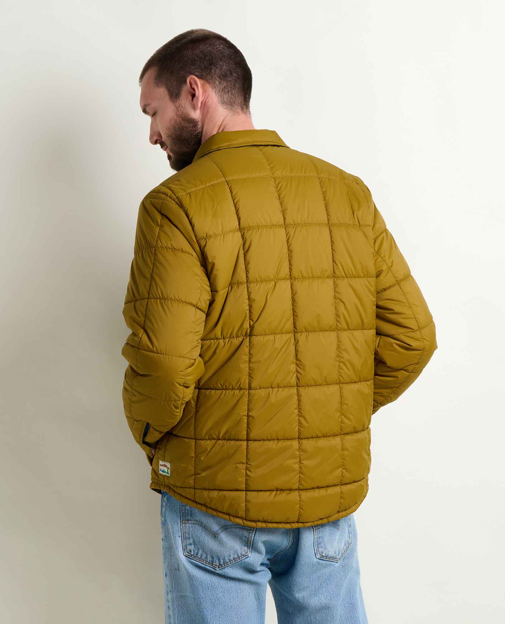 Men’s Shirt Jacket, Lightweight Water-Resistant