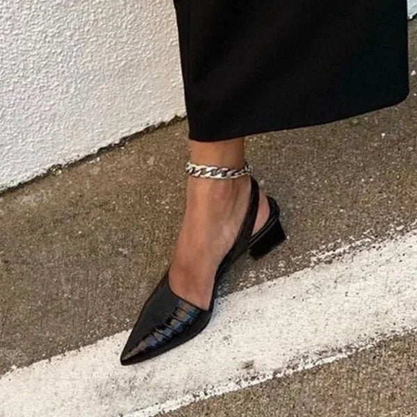 Women's Dress Pumps with Contoured Arch Support and Cushioned Insole