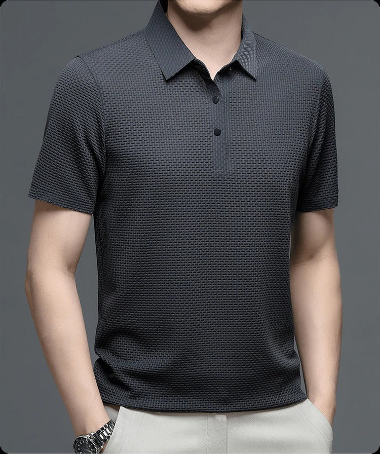 Breathable Mesh T-Shirt with Ventilation Panels and Contemporary Design