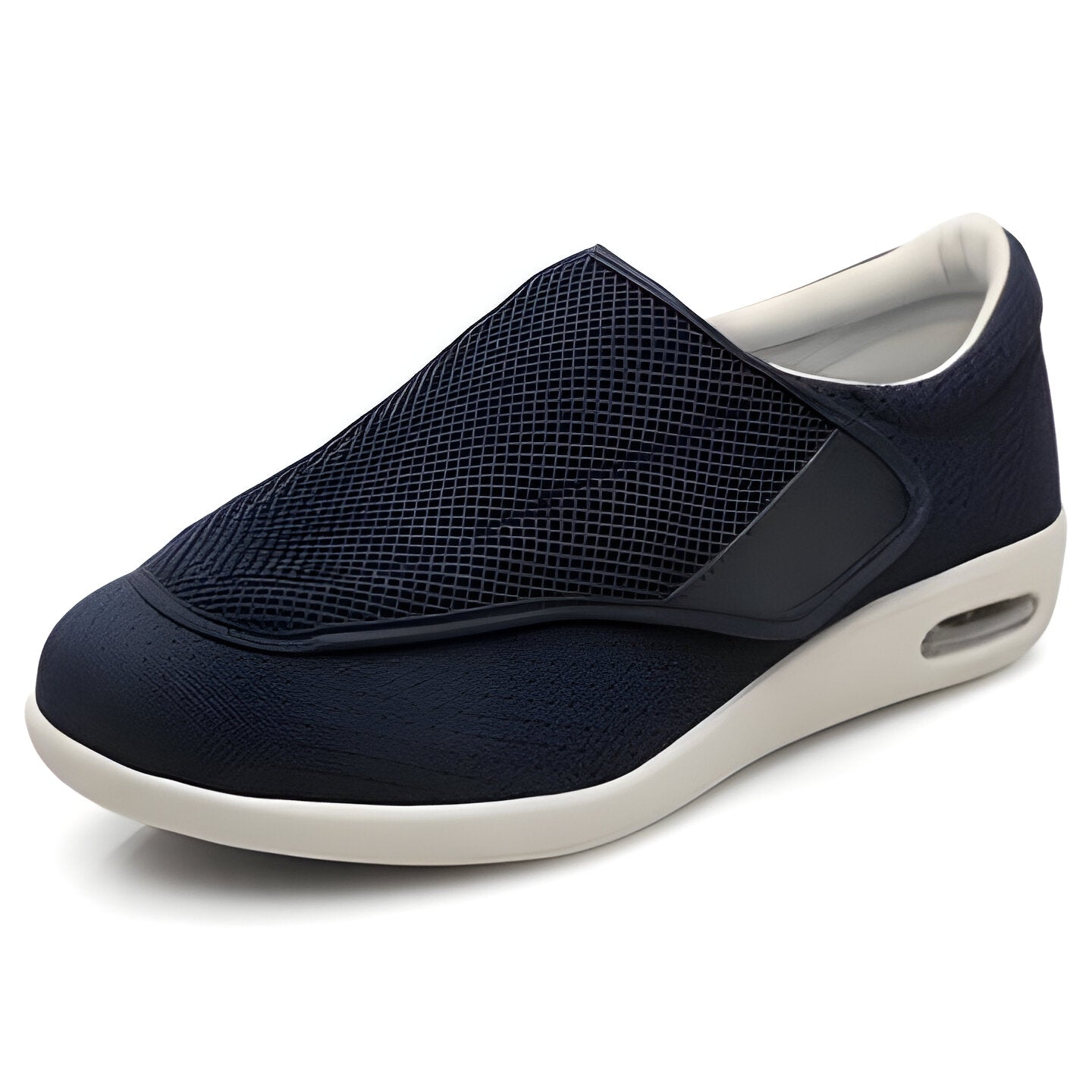 Spacious Comfort Shoes with Memory Foam Insole and Mesh Upper for Swollen Feet